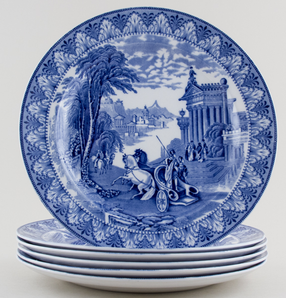 Plates set of 6 c1933